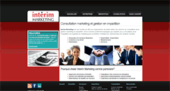 Desktop Screenshot of interimmarketing.com